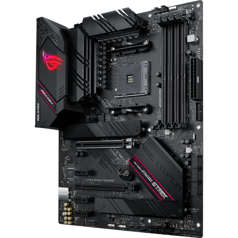 Afbeelding laden in galerijviewer, Asus rog strix b550-f gaming socket am4 moederbord (zwart, raid, 2.5gb-lan, sound, atx)
