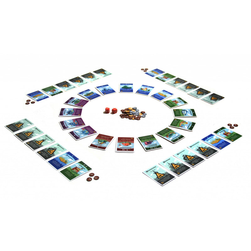 Load image into Gallery viewer, White goblin games machi koro dobbelspel (nederlands, 2 - 5 spelers, 40 minuten, vanaf 7 jaar)
