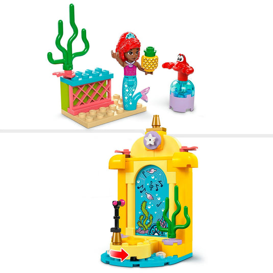 Lego disney princess 43235 ariels muziekpodium