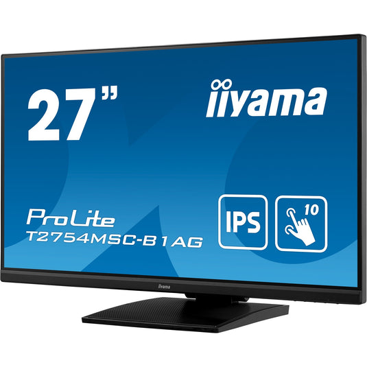 Iiyama prolite t2754msc-b1ag 27 touchscreen monitor (zwart, hdmi, vga, usb-a, usb-b)