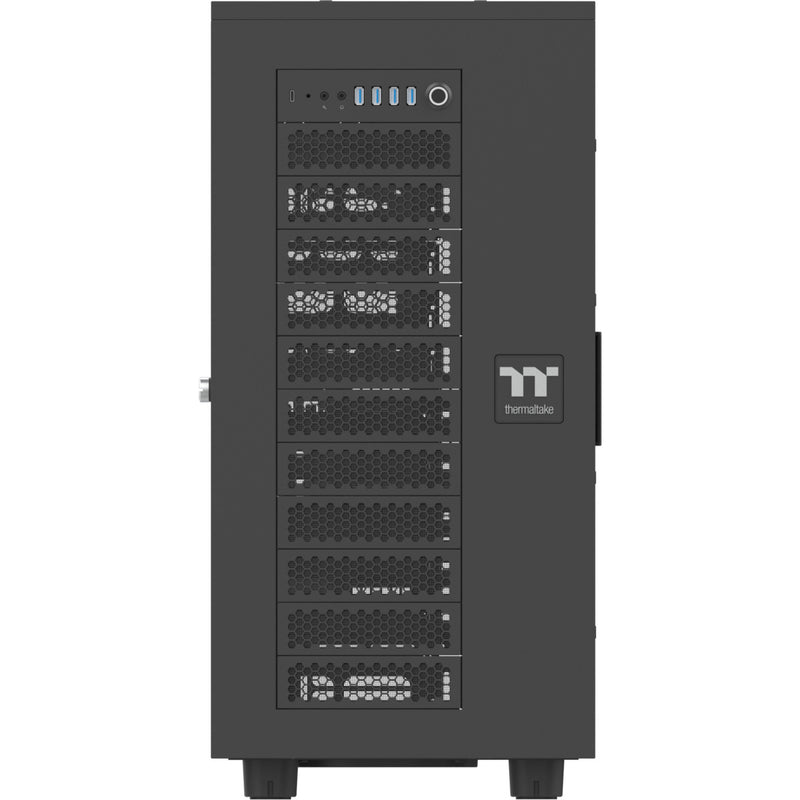 Load image into Gallery viewer, Thermaltake ax700 tg big tower behuizing (zwart | 4x usb-a | 1x usb-c | tempered glass)
