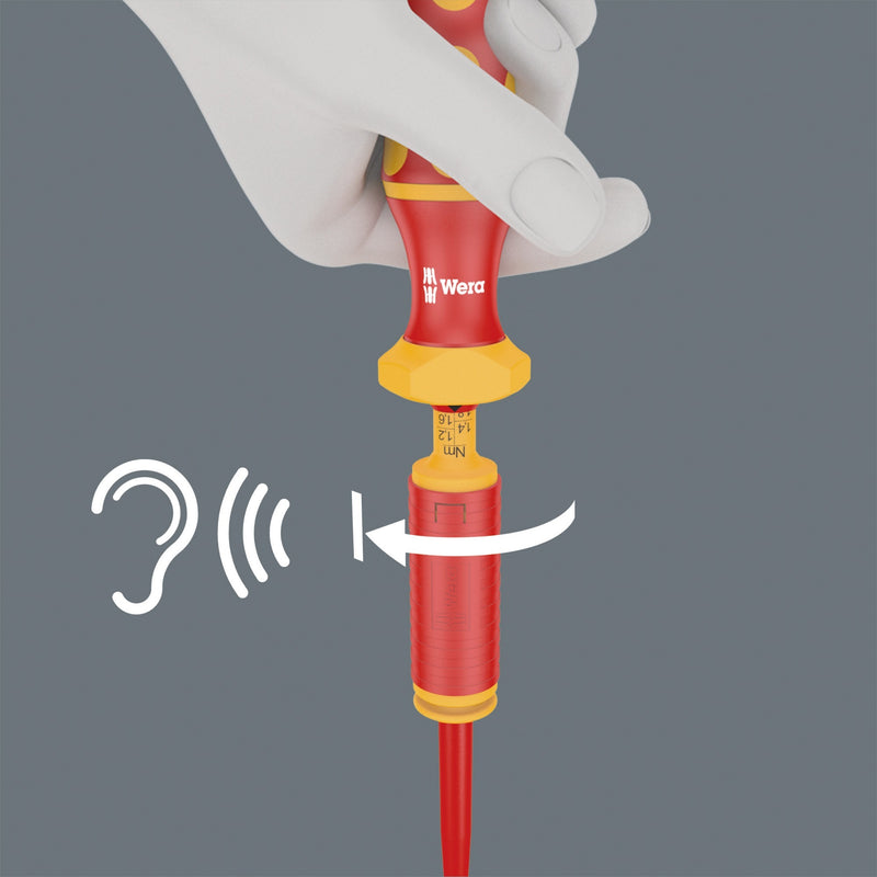 Load image into Gallery viewer, Wera kraftform kompakt vde 16 torque extra slim 1 tool finder schroevendraaier (rood geel, 16‑delig)
