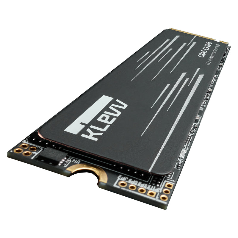 Load image into Gallery viewer, Klevv cras c910g 2 tb ssd (zwart, k02tbm2sp0-10g, pcie gen 4.0 x4, nvme 2.0)
