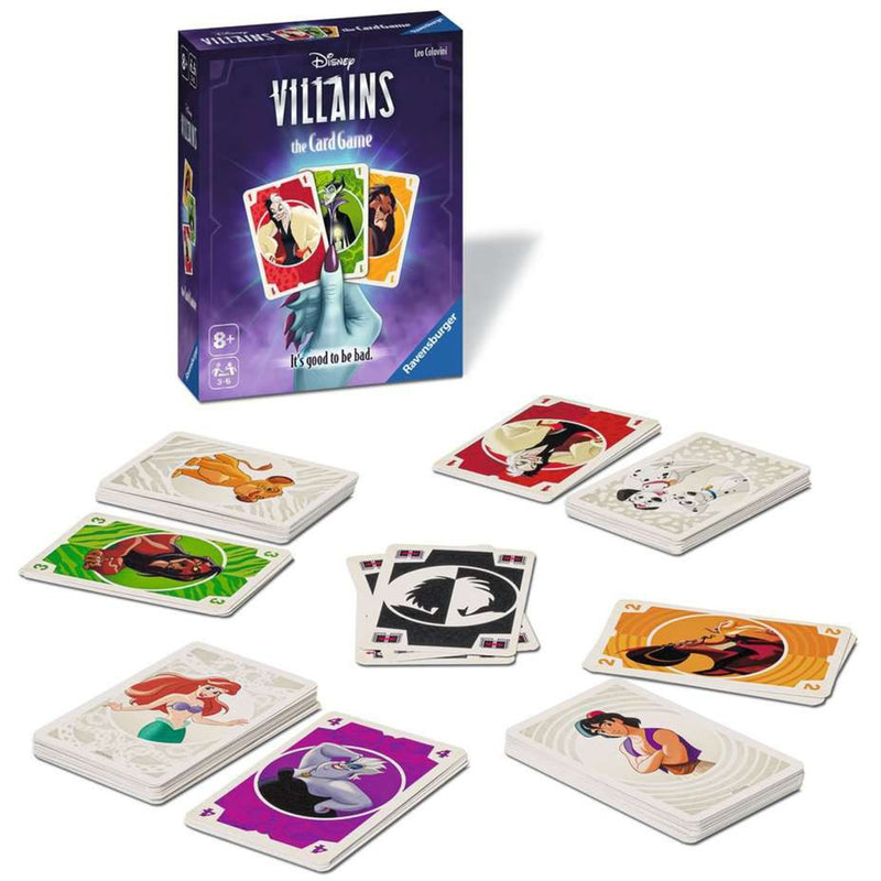 Load image into Gallery viewer, Ravensburger disney villains kaartspel (nederlands, 3 - 6 spelers, 15 minuten, vanaf 8 jaar)
