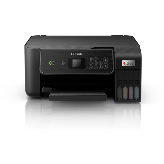 Epson ecotank et-2870 a4 multifunctionele wi-fi-printer met inkttank all-in-one inkjetprinter (zwart, scannen, kopiëren, inclusief tot 3 jaar inkt)