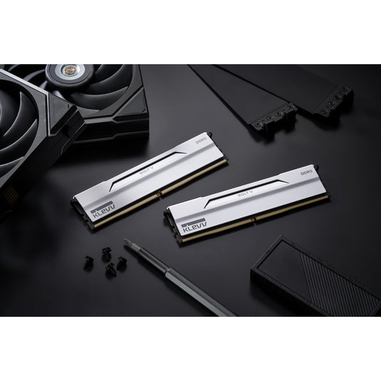 Klevv bolt v 32 gb ddr5-6000 (2x 16 gb) werkgeheugen (wit, kd5agua80-60a300i, xmp 3.0, expo)