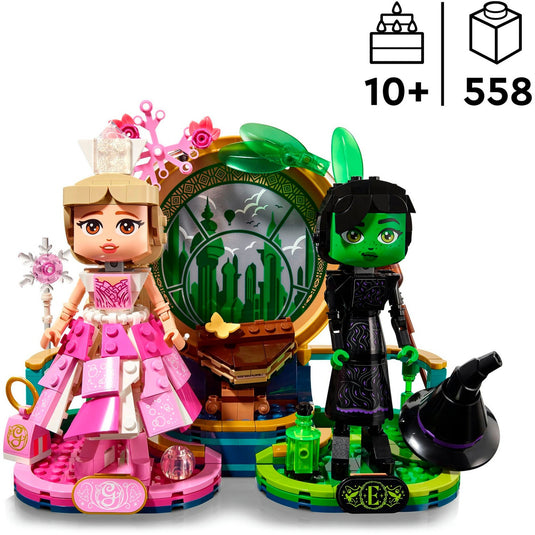 Lego wicked - elphaba en glinda figuren constructiespeelgoed (75682)
