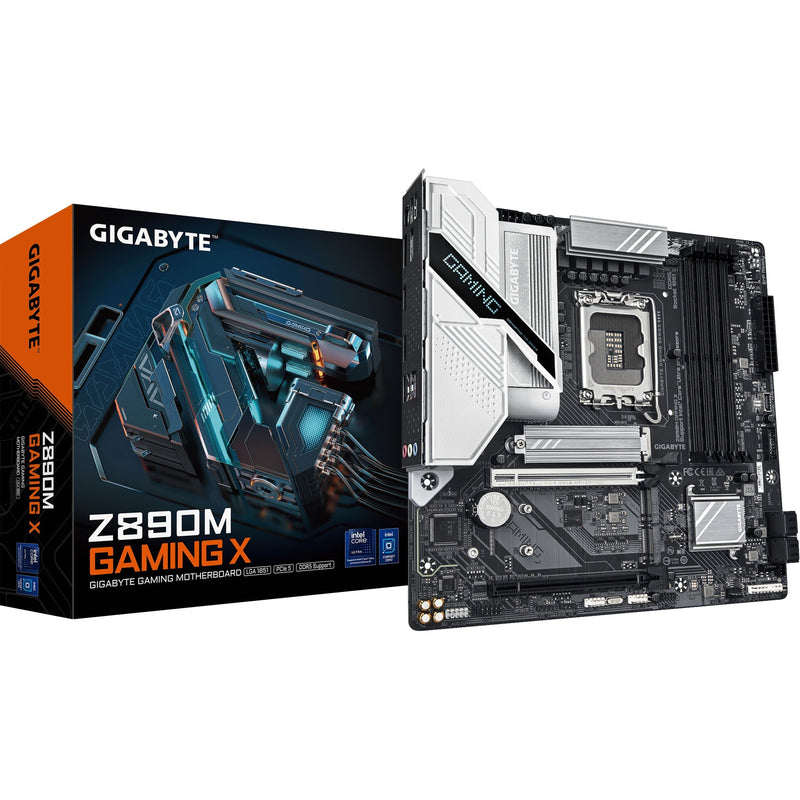 Load image into Gallery viewer, Gigabyte z890m gaming x socket 1851 moederbord (raid, 2.5gb-lan, sound, µatx)
