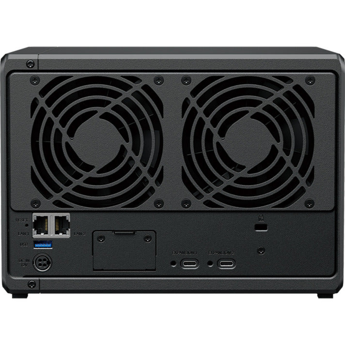 Chargez l'image dans la visionneuse de la galerie, Synology diskstation ds1525+ nas (zwart, 2x lan, usb)
