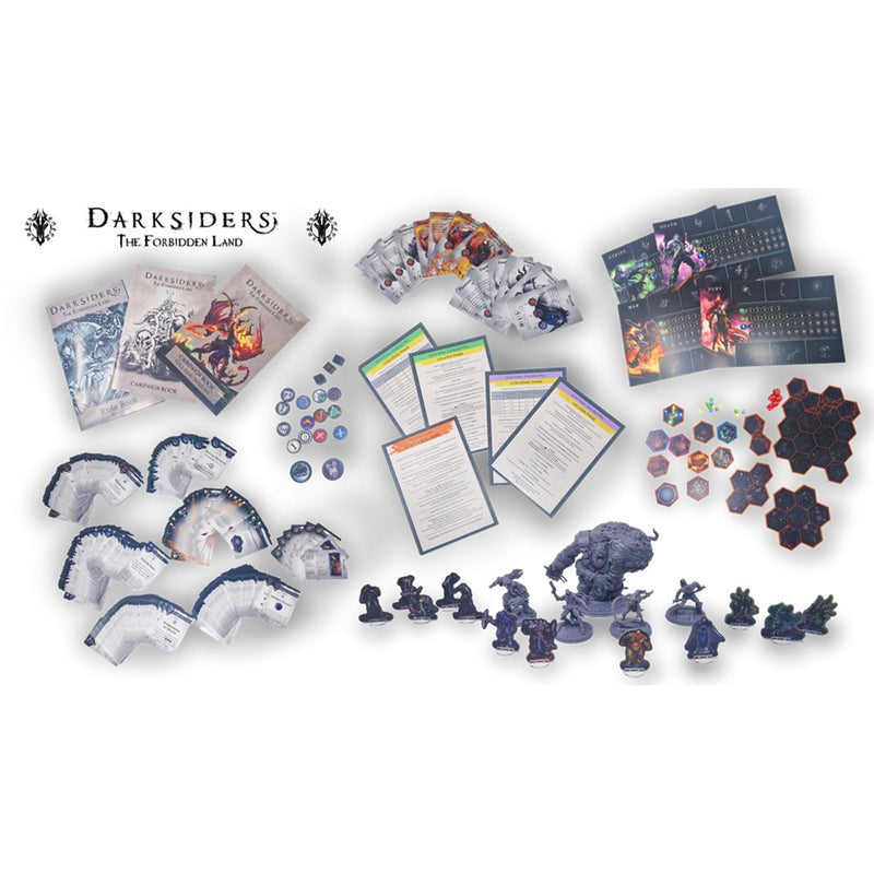 Load image into Gallery viewer, European player network darksiders: the forbidden land bordspel (engels, 1 - 5 spelers, 30 - 60 minuten, vanaf 16 jaar)

