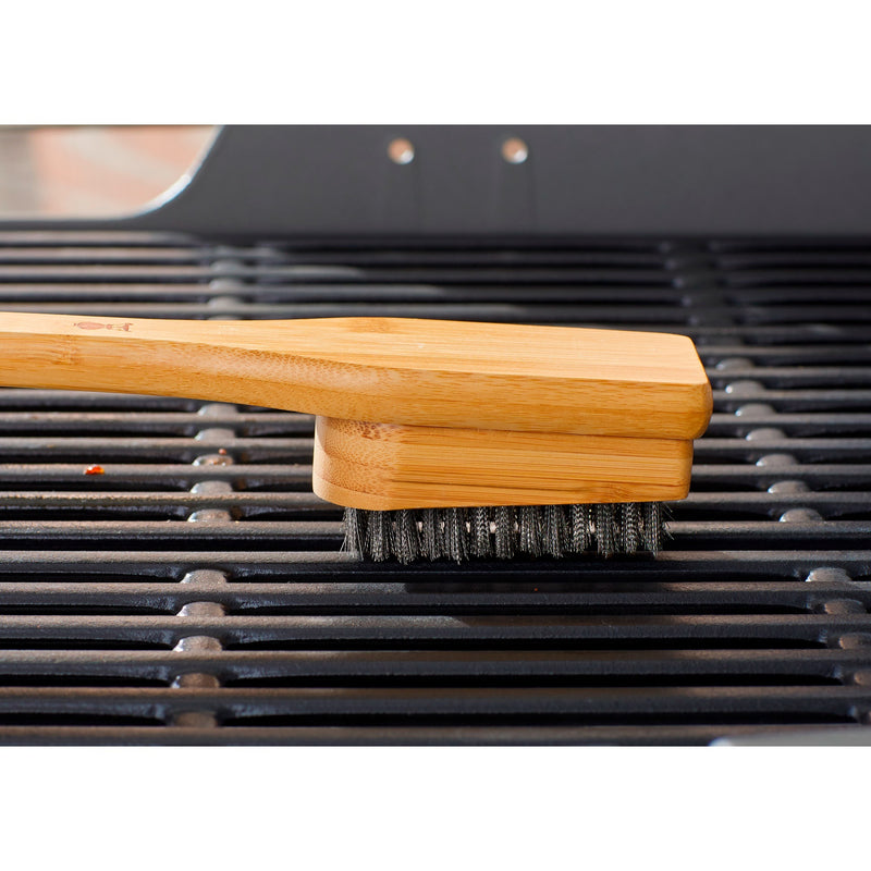 Load image into Gallery viewer, Weber reinigingsborstel - bamboe grillreinigingsborstel (45 cm)
