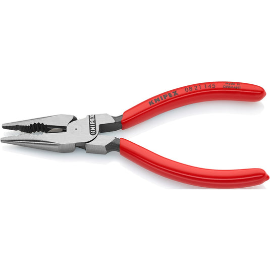 Knipex spitse combinatietang 0821145 (rood)