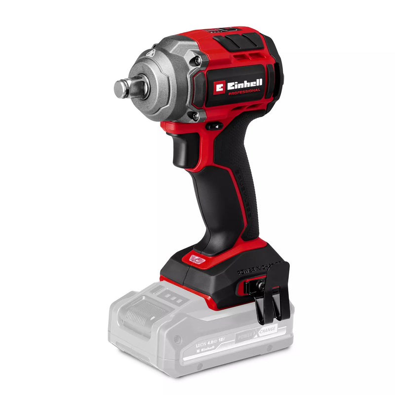 Load image into Gallery viewer, Einhell professional accu slagmoersleutel tp-cw 18 350-c li bl-solo (rood zwart, power x-change, accu en oplader niet inbegrepen)
