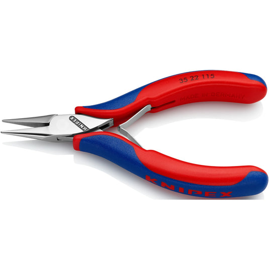 Knipex elektronica-grijptang 3522115 elektronica-tang (rood blauw)