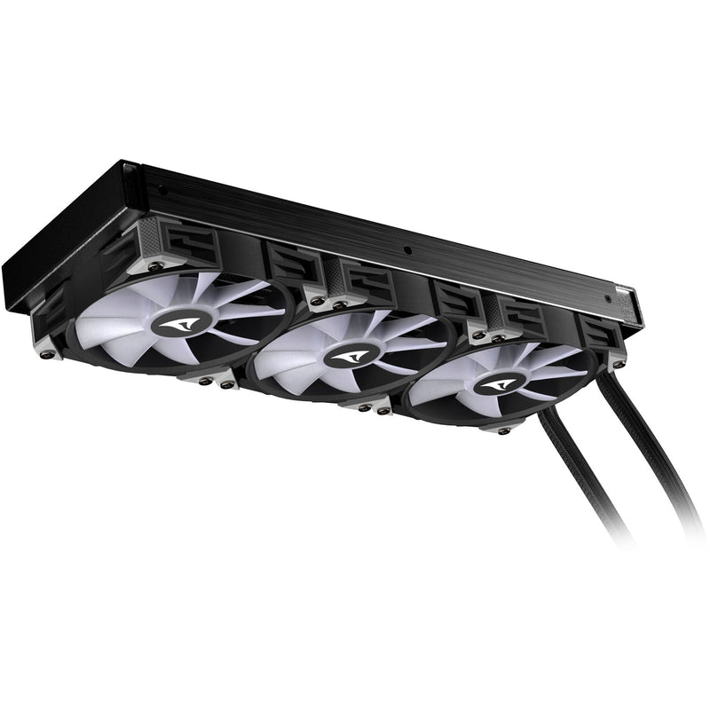 Load image into Gallery viewer, Sharkoon s90 rgb waterkoeling (zwart, 4-pins pwm fan-connector)
