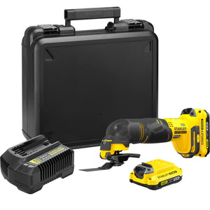 Stanley sfmce500d2k fatmax® v20 accu multitool 18v 2.0ah in koffer