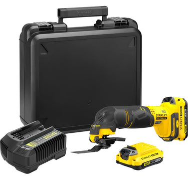 Stanley sfmce500d2k fatmax® v20 accu multitool 18v 2.0ah in koffer