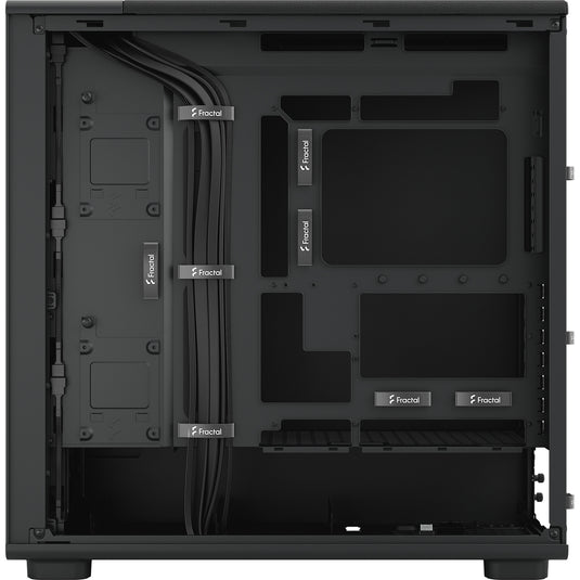 Fractal design epoch xl solid midi tower behuizing (zwart | 2x usb-a | 1x usb-c)