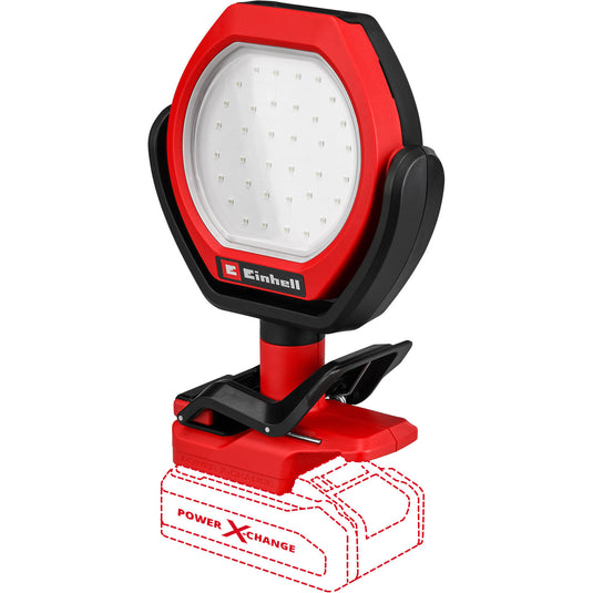 Einhell gc-ol 18 1500 li-solo accu buiten lamp verlichting (rood zwart, accu en oplader niet inbegrepen)