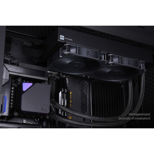 Alphacool core ocean t38 280 waterkoeling (zwart)