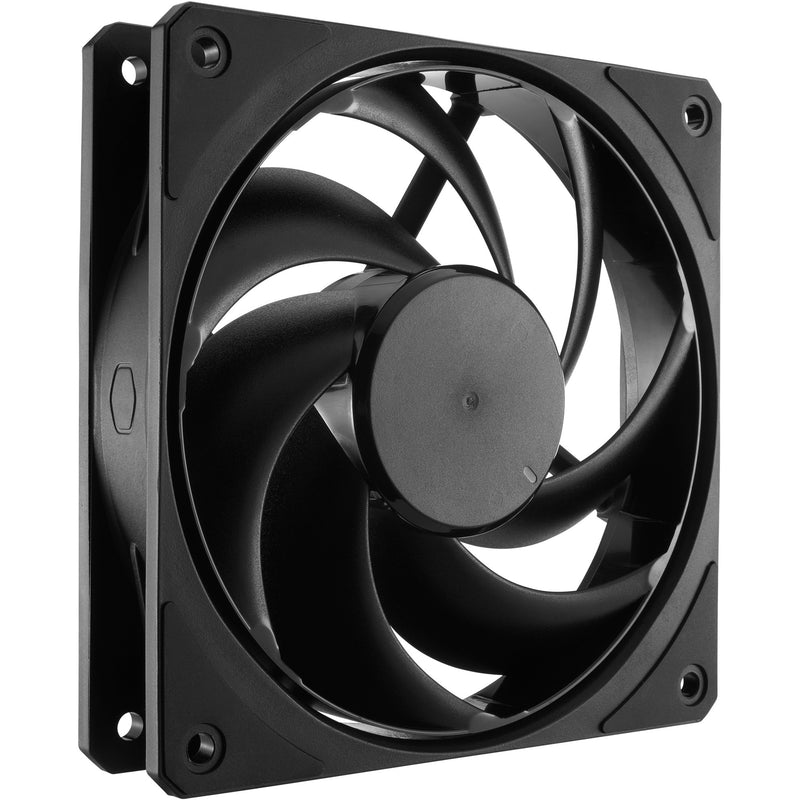 Load image into Gallery viewer, Cooler master mobius 120 black edition case fan (zwart, 120 x 120 x 25 mm, pwm)
