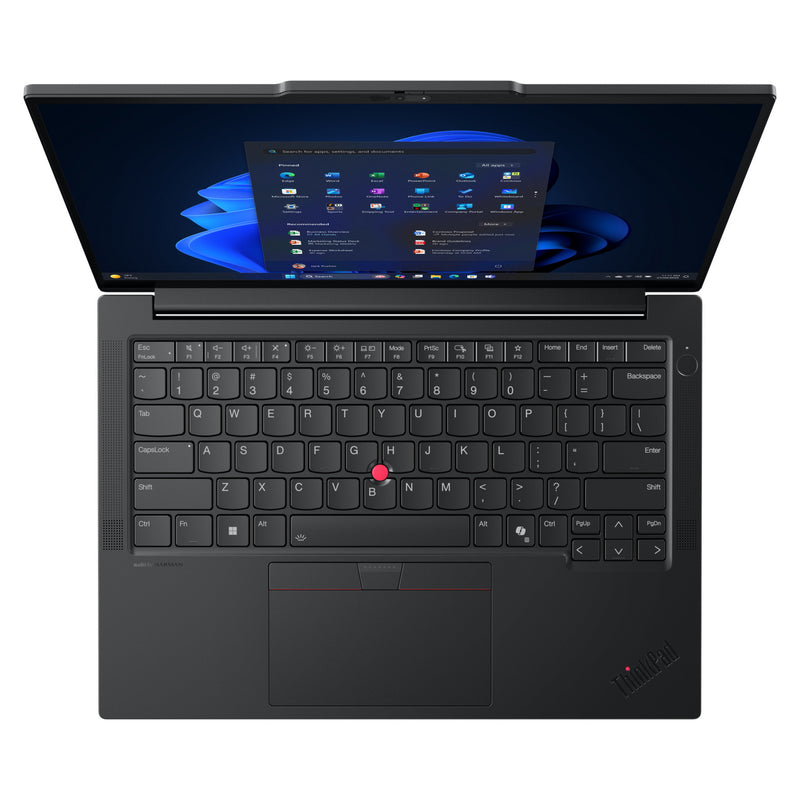 Load image into Gallery viewer, Lenovo thinkpad e14 gen 7 amd (21t0006pmh) 14 laptop (zwart | ryzen 5 220 | radeon 740m | 16 gb | 512 gb ssd)
