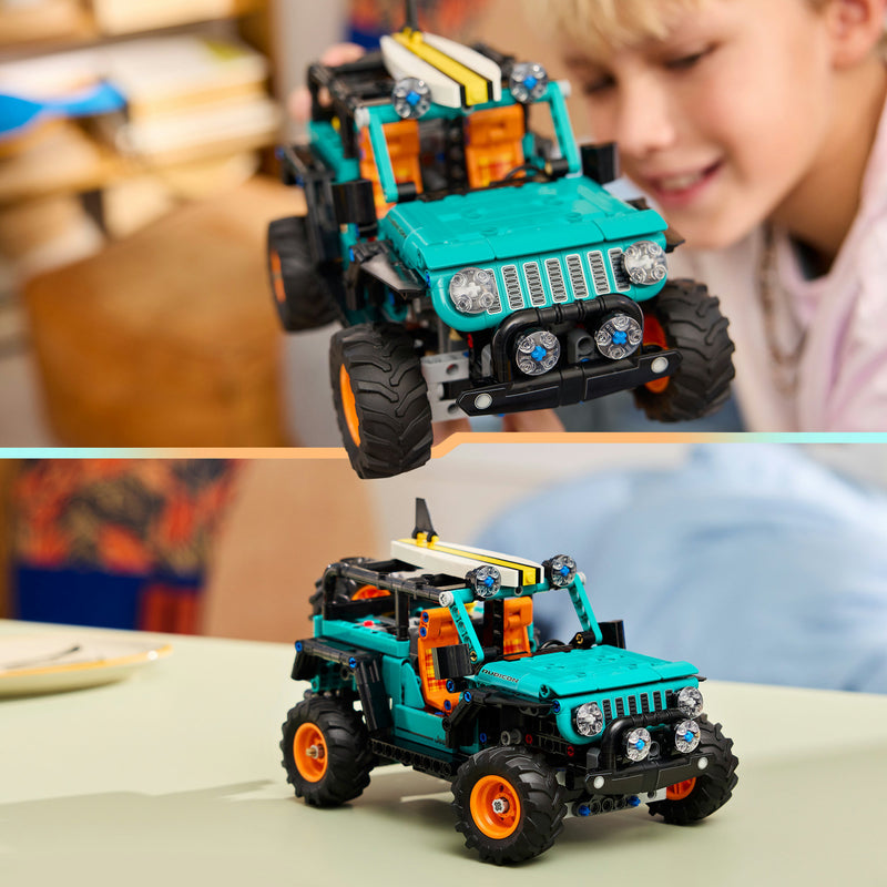 Cargue la imagen en el visor de la galería, Lego technic 42227 jeep wrangler rubicon terreinwagen
