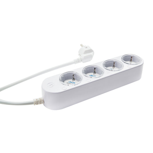 Shelly power strip gen4 stekkerdoos (wit, wifi, bluetooth, zigbee)