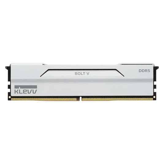 Klevv bolt v 32 gb ddr5-6000 (2x 16 gb) werkgeheugen (wit, kd5agua80-60a300i, xmp 3.0, expo)