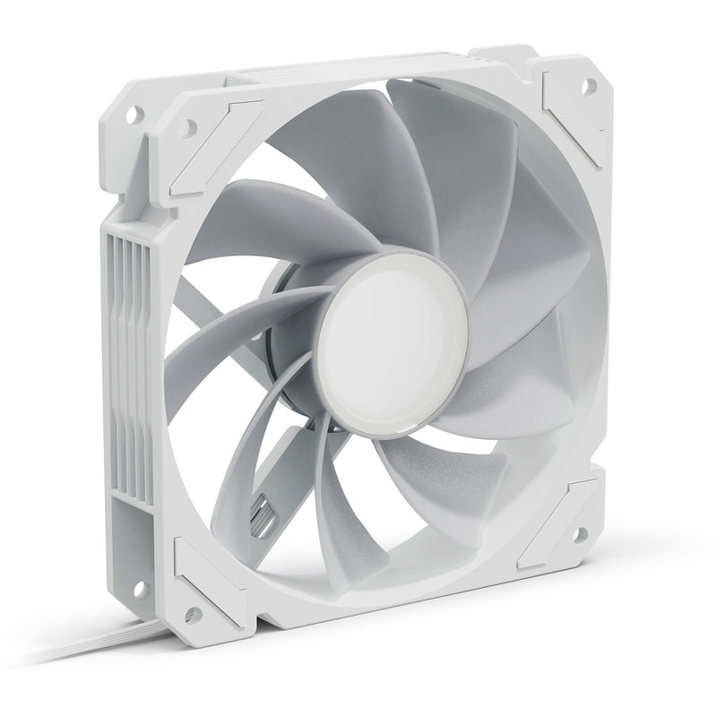 Load image into Gallery viewer, Sharkoon shark mirror rgb pwm reverse case fan (wit, 120 x 120 x 25 mm)
