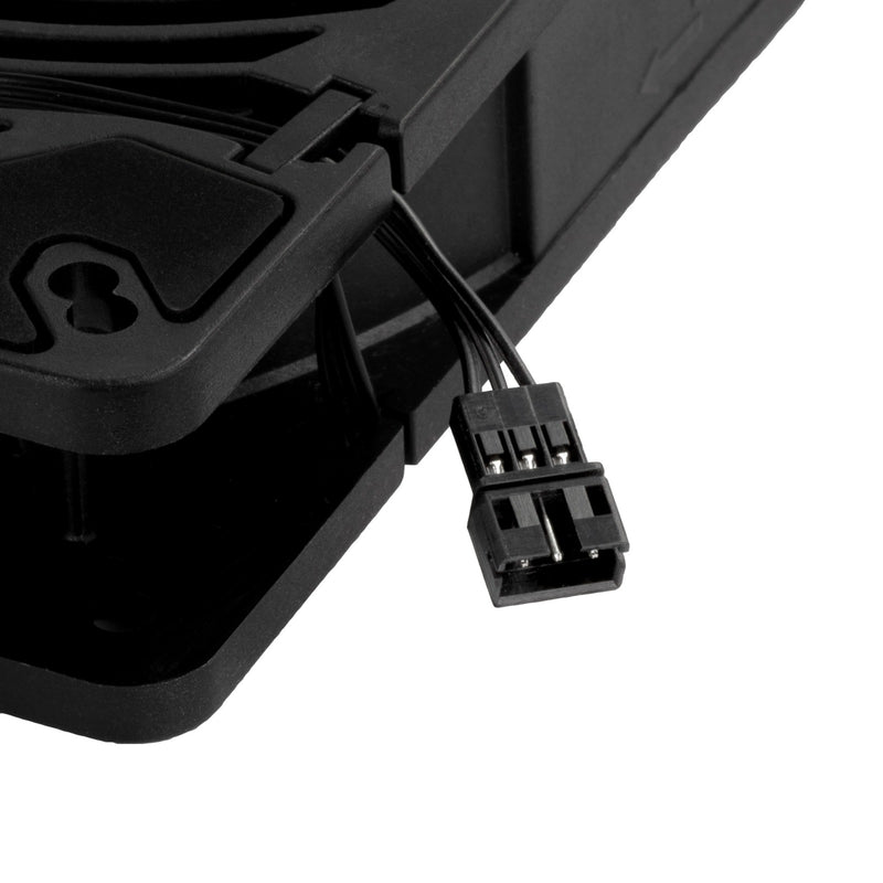 Load image into Gallery viewer, Silverstone air penetrator 140i argb case fan (zwart, 139 x 139 x 25 mm, pwm)
