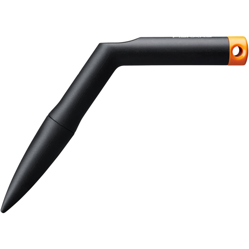 Load image into Gallery viewer, Fiskars solid plantstok bollenplanter (zwart oranje)
