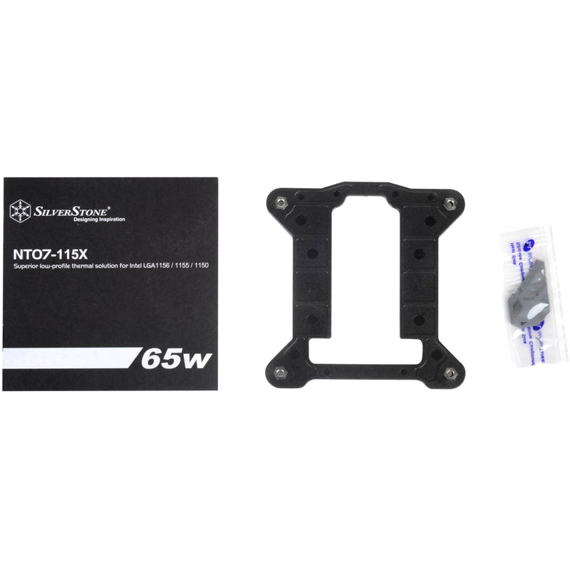 Afbeelding laden in galerijviewer, Silverstone nitrogon nt07-115x cpu-koeler (pwm-aansluiting, ultra low profile)
