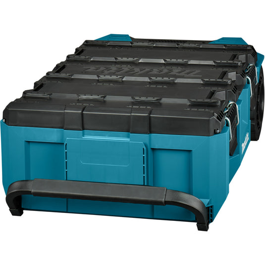 Makita maktrak gereedschapskist trolley (blauw zwart)