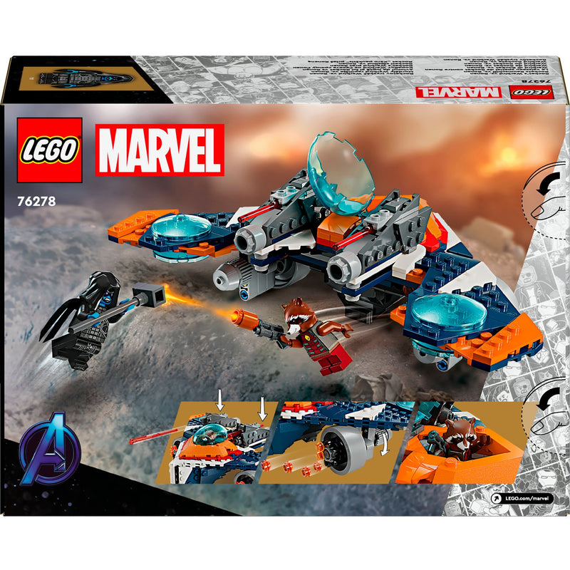 Load image into Gallery viewer, Lego marvel - rockets warbird vs. ronan constructiespeelgoed (76278)
