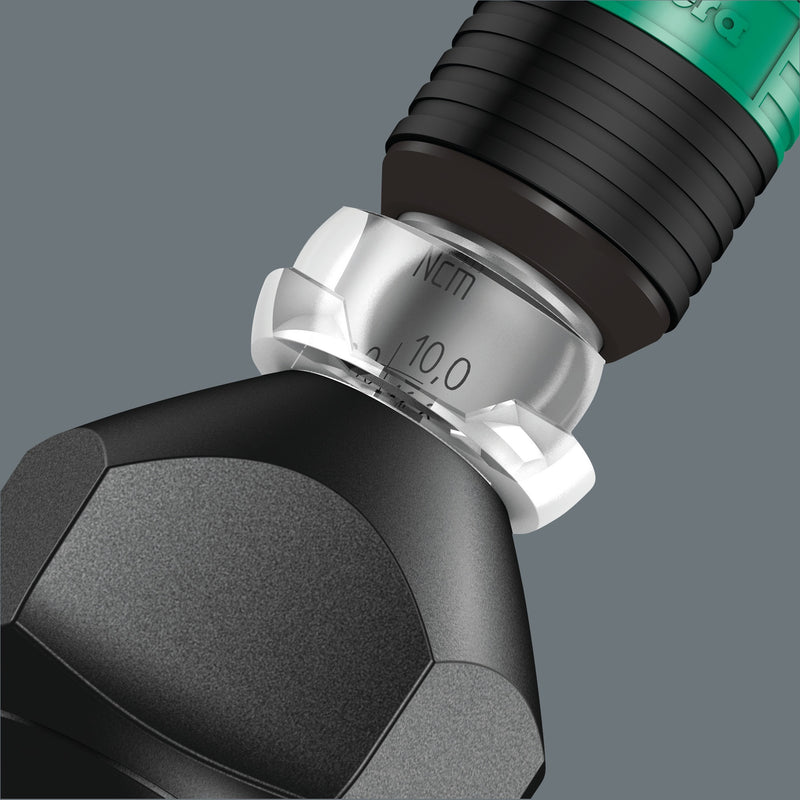 ギャラリービューアに画像をロードする, Wera 7441 kraftform instelbare momentschroevendraaier met rapidaptor snelwisselhouder, 1 4 duim, 1,2 - 3,0 nm - 1 stuk(s) - 05074701001
