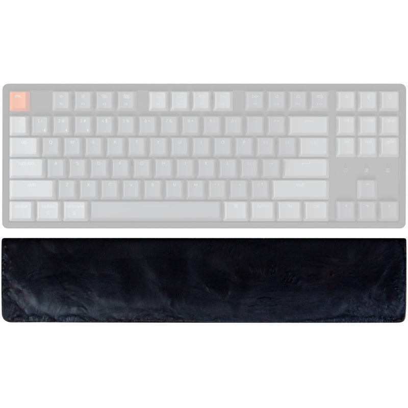 Load image into Gallery viewer, Keychron k8 c1 resin palm rest polssteun (zwart, tkl)
