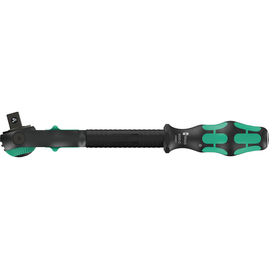 Wera 8000 c black edition zyklop speed ratel met 1 2 aandrijving (zwart groen)