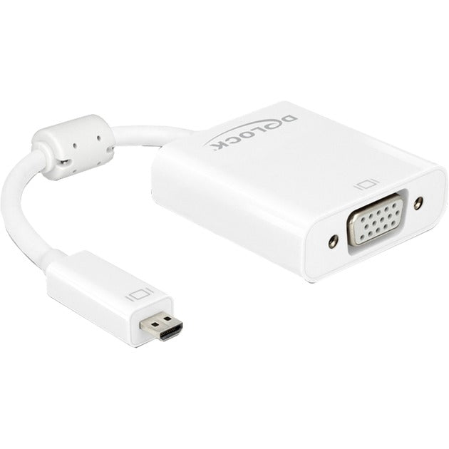 Load image into Gallery viewer, Delock micro-hdmi naar vga adapter (wit)

