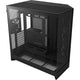 Nzxt h9 flow midi tower behuizing (zwart (mat) | 2x usb-a | 1x usb-c | tempered glass)
