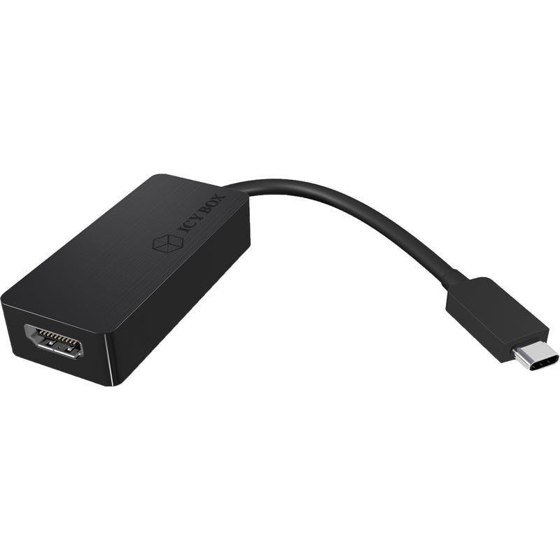 Load image into Gallery viewer, Icy box usb-c naar hdmi adapter (zwart)

