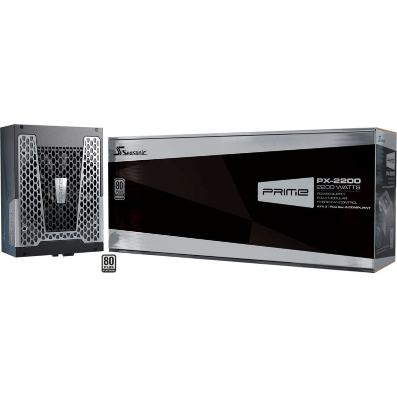 Load image into Gallery viewer, Seasonic prime px-2200 modulaire 2200 watt voeding (4x 12vhpwr, 4x pcie)
