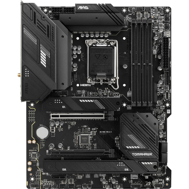 Chargez l'image dans la visionneuse de la galerie, Msi mag b760 tomahawk wifi socket 1700 moederbord (zwart, raid, 2.5 gb-lan, wi-fi 6e, bt, sound, atx)
