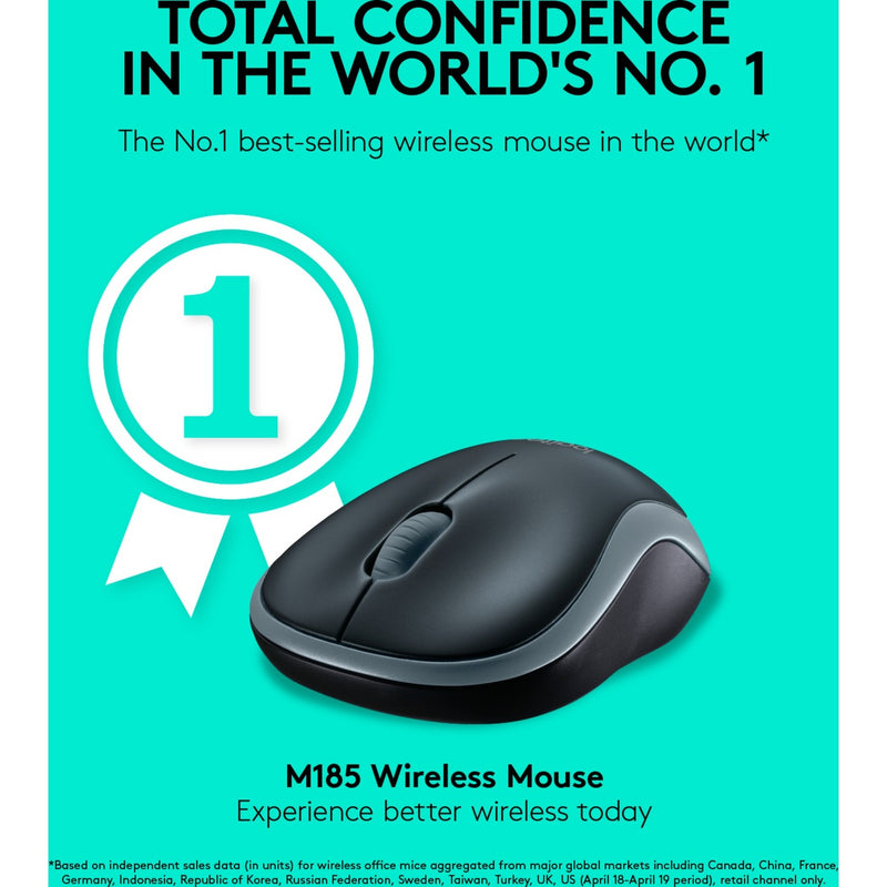 Chargez l'image dans la visionneuse de la galerie, Logitech wireless mouse m185 (rood, retail)
