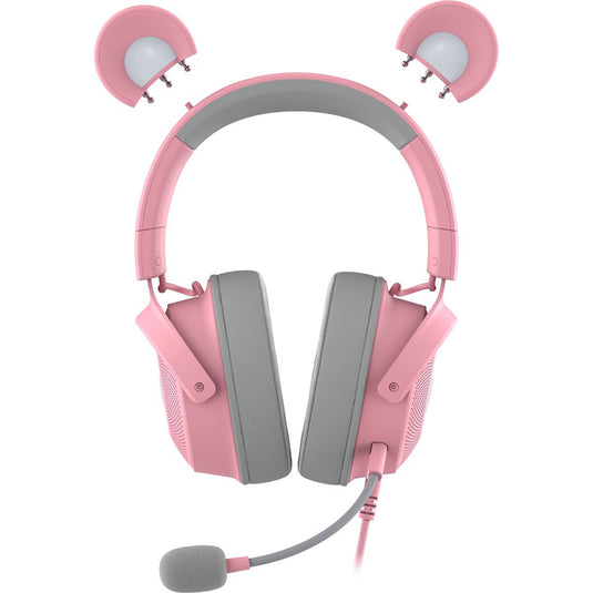 Razer kraken kitty v2 pro rgb over-ear gaming headset (roze)