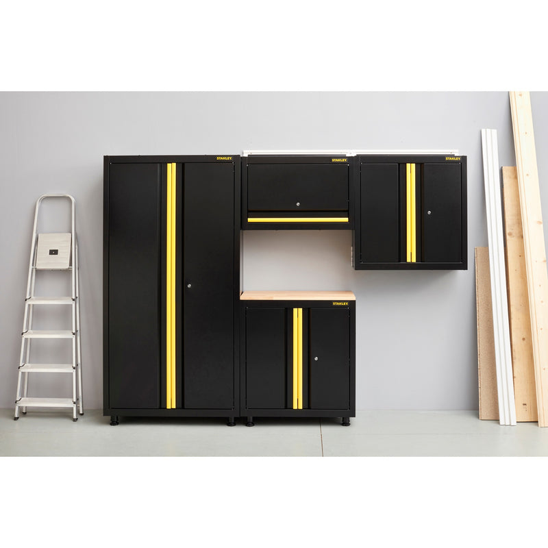 Load image into Gallery viewer, Stanley wandkast 2 deurs rta gereedschapkast (zwart geel)
