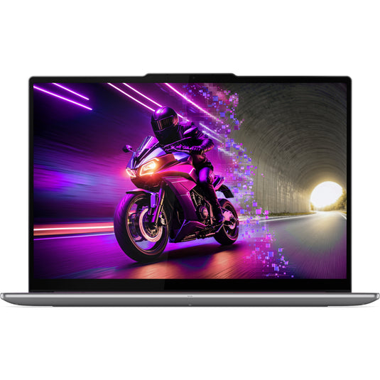 Lenovo yoga pro 9 16iah10 (83l00078mh) aura edition 16 laptop (grijs | core ultra 7 255h | rtx 5060 | 32 gb | 1 tb ssd)