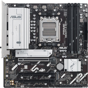 Asus prime b840m-a wifi socket am5 moederbord (2.5 gbe-lan, wi-fi 6e, bt, sound, µatx)