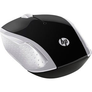 Hp draadloze muis 200 (zwart zilver, 1000 dpi)