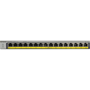 Netgear gs116lp 16-port poe poe+ gigabit ethernet unmanaged switch